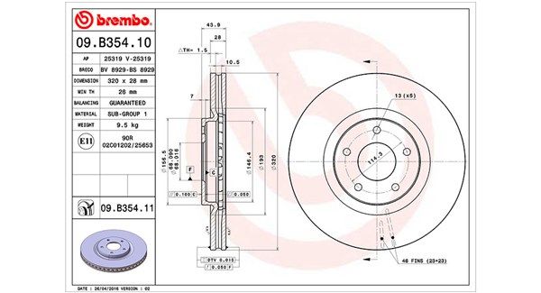 MAGNETI MARELLI Тормозной диск 360406120500